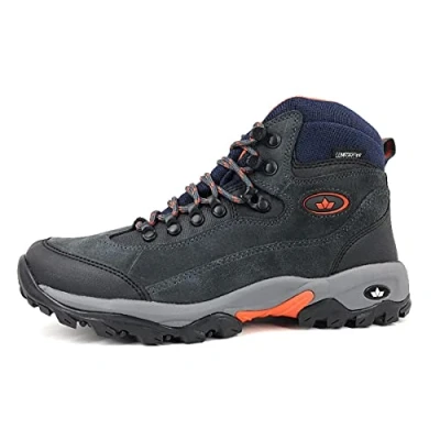 Afbeelding van Lico Milaan, hoge wandelschoenen voor heren, Anthacitis/Oranje