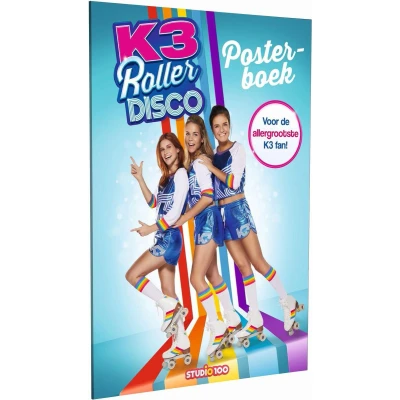 Afbeelding van K3 : posterboek Roller Disco