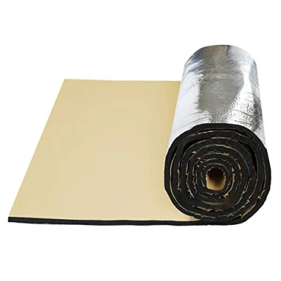 Afbeelding van Sourcingmap Akoestische isolatiemat voor auto, motorkap, isolerend, 10 mm, 40 x 40/100 100 cm