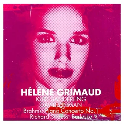 Afbeelding van Helene Grimaud/Sanderling: Brahms: Klavierkonzert Nr.1/ Richard Strauss: Burleske [CD]