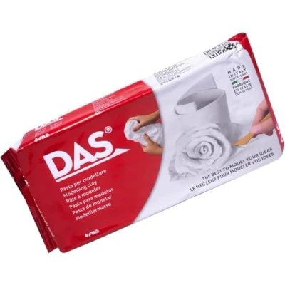 Image de Pâte autodurcissante DAS Blanche 1kg