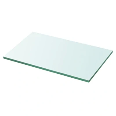 Afbeelding van vidaXL Plankplaat, transparant glas, 30 x 15 cm