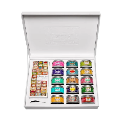 Afbeelding van Kusmi Tea The Collection Gift Box Losse Theeset 15 X 20 Gram