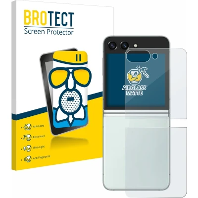 Afbeelding van BROTECT Screenprotector voor Samsung Galaxy Z Flip 5 (Achterkant) Folie Beschermfolie Beschermglas matte