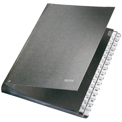 Image de Leitz 58310195 classeur trieur nombre de compartiments 32 noir 58310095