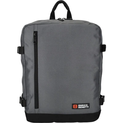 Afbeelding van Enrico Benetti Amsterdam Cabin Backpack 17&quot; grey handbagage