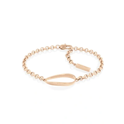 Afbeelding van Calvin Klein CG Armband goldcoloured, Dames, Maat: One Size, Gold coloured