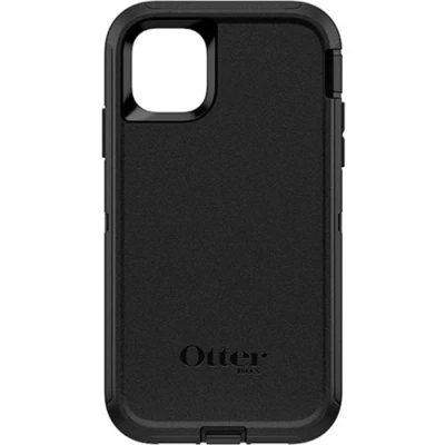 Afbeelding van Otterbox Defender Backcover Apple iPhone 11 Zwart Met standfunctie, Stootbestendig