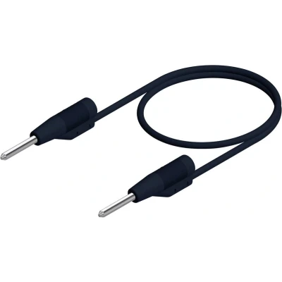 Afbeelding van SKS Hirschmann MVL 2/50 sw Meetsnoer Stekker 2 mm 0.50 m Zwart 1 stuk(s)