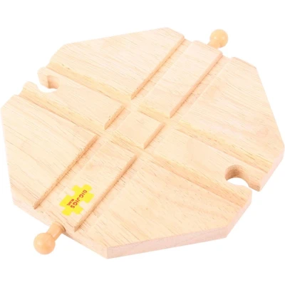 Afbeelding van Bigjigs Houten Rails Kruisingsplateau