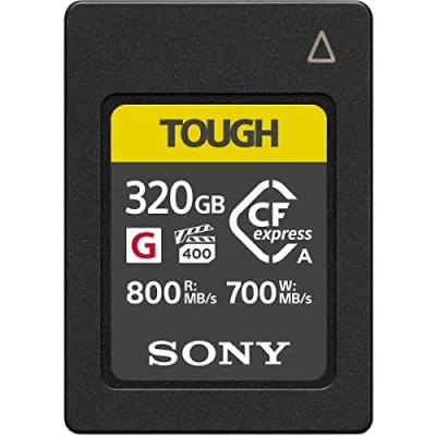Image de Carte mémoire Sony CEAG320T CFexpress Type A 320 Go Noir