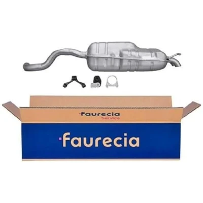Afbeelding van HELLA 8LD 366 026 661 Einddemper Achter Met aanbouwdelen VOLKSWAGEN: Golf 4, New Beetle Convertible, 4 Variant