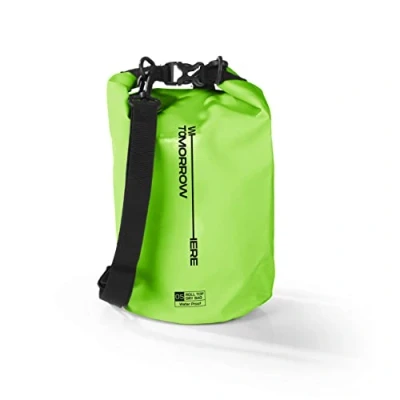 Afbeelding van Where Tomorrow PVC dry bag Style 02 5L groen