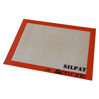 Afbeelding van Matfer Gelegeerd staal, bakdoek, 40 x 30, rood