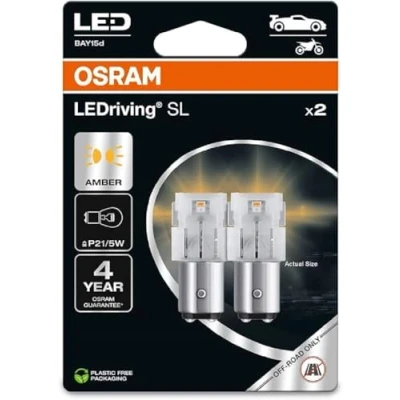 Image de 2 ampoules osram ledriving p21/5w 12v 0,8/1,3w