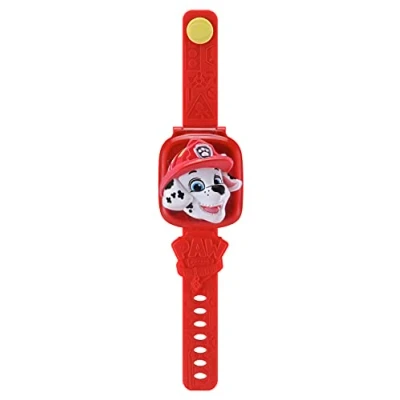 Afbeelding van VTech PAW Patrol Marshall kinderhorloge met digitaal display, timer, stopwatch, wekker en grappige spelletjes, voor kinderen van 3 tot 6 jaar
