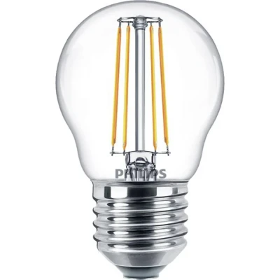 Afbeelding van Philips Lighting 34732800 LED lamp Energielabel F (A G) E27 Kogel 4.3 W = 40 Warmwit (Ø x l) 45 mm 80 1 stuk(s)