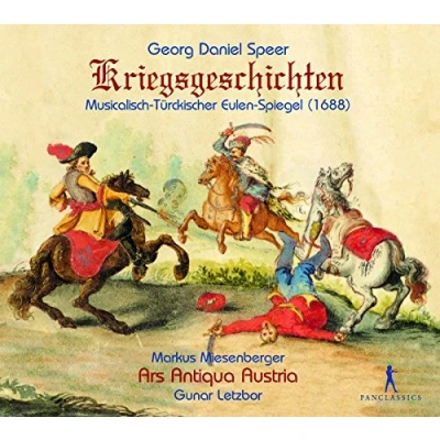Afbeelding van Gunar Letzbor &amp; Ars Antiqua Austria Markus Miesenberger Kriegsgeschichten (CD)