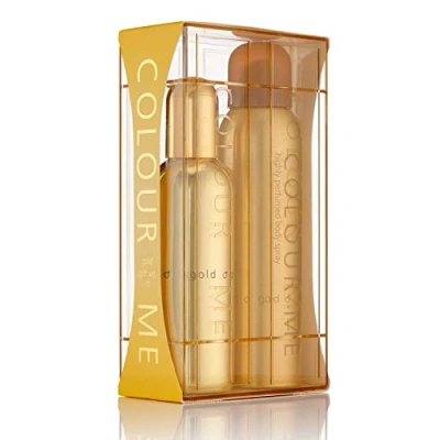Afbeelding van Colour Me Gold Homme Fragrance for Men Gift Set 90ml EDP/150ml Body Spray, by Milton Lloyd