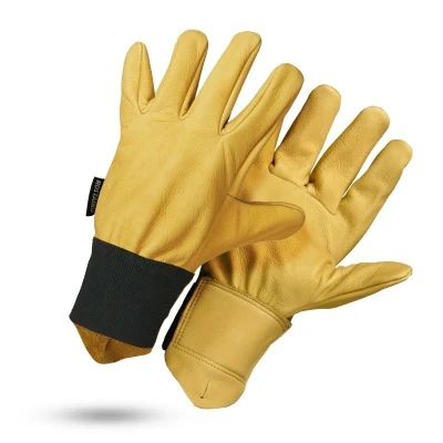 Afbeelding van Rostaing Gevoerde leren handschoenen Maat 7 t/m 10