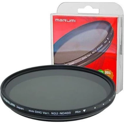 Afbeelding van Marumi Grijs Variabel Filter DHG ND2 ND400 62 mm