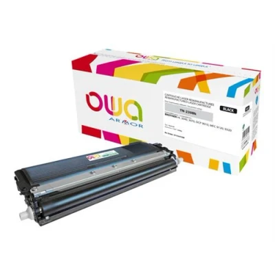 Image de OWA noir remanufacturé cartouche de toner (alternative for: Brother TN230BK)