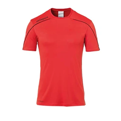 Afbeelding van Uhlsport Stream 22 Shirt Korte Mouw Heren Rood / Zwart Maat: 2XL
