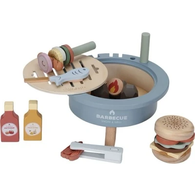 Afbeelding van Little Dutch Barbecue speelgoedset