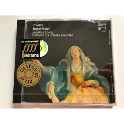 Afbeelding van Vivaldi: Stabat Mater, etc / Banchini, Scholl, Ensemble 415