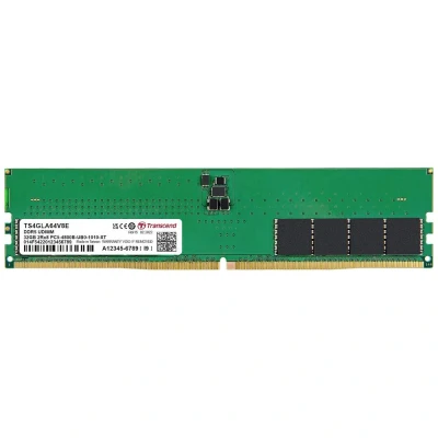Afbeelding van Transcend TS4GLA64V8E Werkgeheugenmodule voor PC Industrial DDR5 32 GB 1 x 4800 MHz 288 pins DIMM CL40