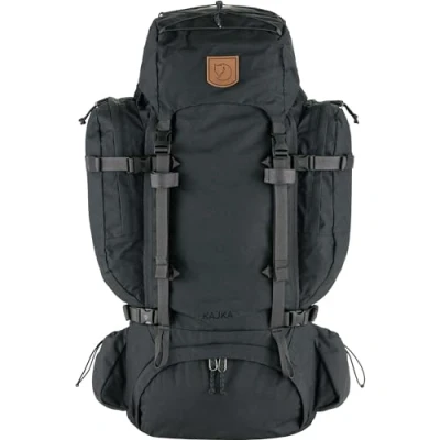 Afbeelding van Fjällräven Kajka 75L ML Backpack Coal Black Zwart Backpacks