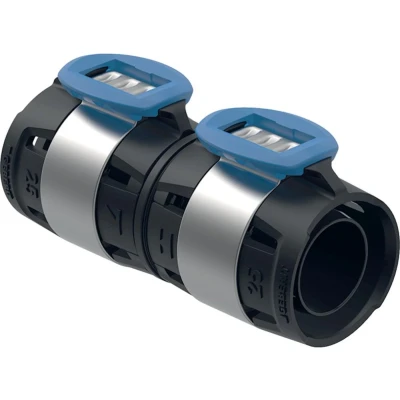 Afbeelding van Geberit FlowFit perskoppeling recht 32 pers x