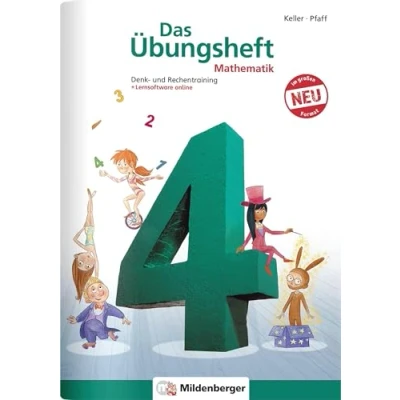 Afbeelding van Das Übungsheft Mathematik 4 DIN A4