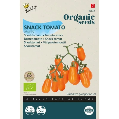 Afbeelding van Seeds snacktomaat ormato 6 zaden Buzzy