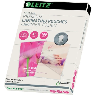 Afbeelding van Leitz Ilam Lamineerhoes Ft A5, 250 Micron (2 X 125 Micron), Pak Van 100 Stuks