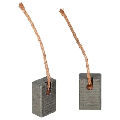 Afbeelding van vhbw Set van 4 koolborstels 12 x 7,9 4,9 mm, geschikt voor Ambrogio L60, L30, L85 Evolution, L210, L50, Alex, L200