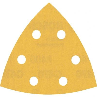 Afbeelding van Bosch Accessories EXPERT C470 2608900831 Deltaschuurpapier Geperforeerd Korrelgrootte 400 (l x b) 93 mm 5 stuk(s)