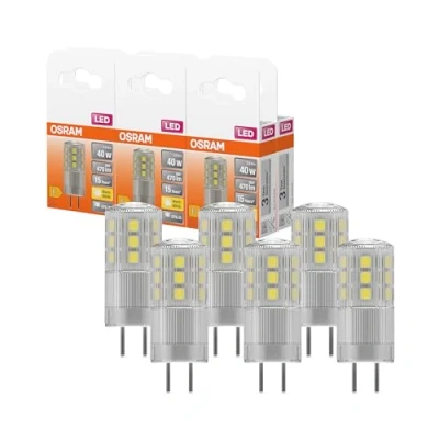 Afbeelding van OSRAM LED Star pin 35, lamp met voor GY6.35 fitting, warm wit (2700 K), 320 lumen, ter vervanging conventionele 35 W lampen, 6 stuks