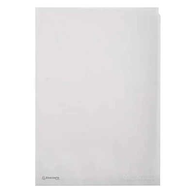 Afbeelding van Exacompta L map Cut flush, uit papier van 110 g/m², pak 50 stuks