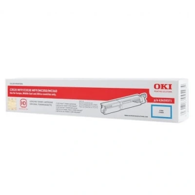 Image de OKI cyan originale cartouche de toner