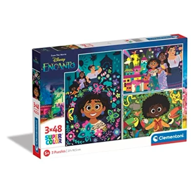 Afbeelding van Clementoni Kinderpuzzels Disney Encanto 3 Puzzels van 48 Stukjes, Puzzel, 4+ jaar 25286