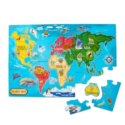 Afbeelding van Melissa &amp; Doug Puzzel voor kinderen, Maat: One Size, Multi coloured