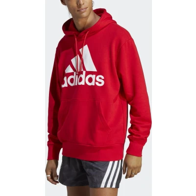 Afbeelding van adidas Sportswear Essentials Hoodie, Heren, Maat: Large, Better scarlet/white
