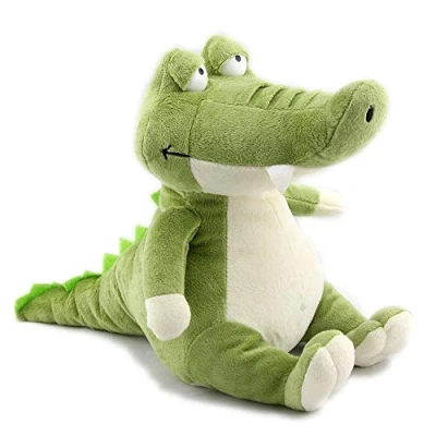Afbeelding van VACHICHI Krokodil pluche krokodil, cadeau voor peuters, jongens en meisjes, ideaal verjaardag, Kerstmis, 25 cm