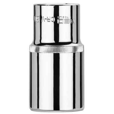 Afbeelding van NEO TOOLS 08 084 Steeksleutelelement 1/2 3124 30 mm Chroom vanadium staal Twaalfkant