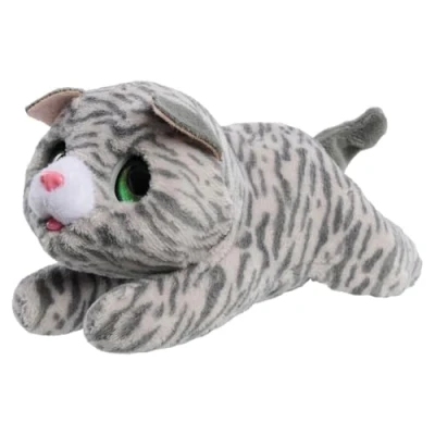 Afbeelding van Just Play furReal Newborns Kitty Interactive Pet, kleine pluche gevulde dierenkat met geluiden en beweging, kunstbont, kinderspeelgoed voor leeftijden 4 Up by