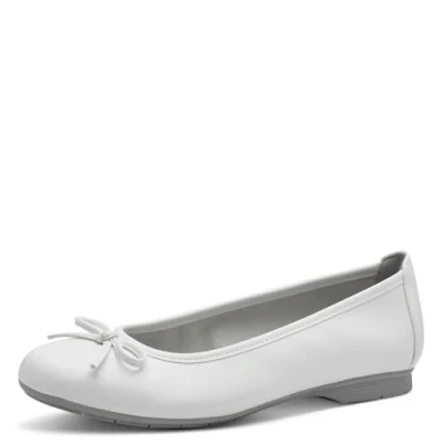 Afbeelding van Jana 8 22163 41 ballerina&#039;s voor dames, Wit.