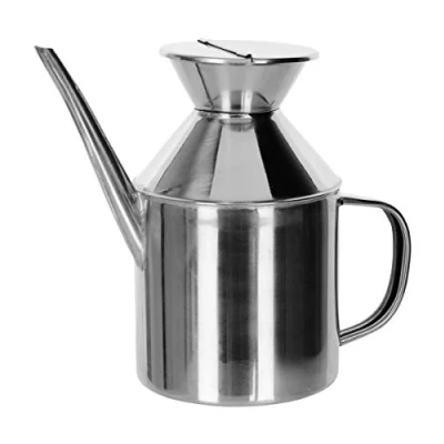 Afbeelding van Kitchen Basics Oliekan 0,5 Liter Zilver
