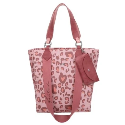 Afbeelding van Fritzi aus Preußen Schoudertas Handtas Canvas Izzy02 Tote Leo Brick Roze