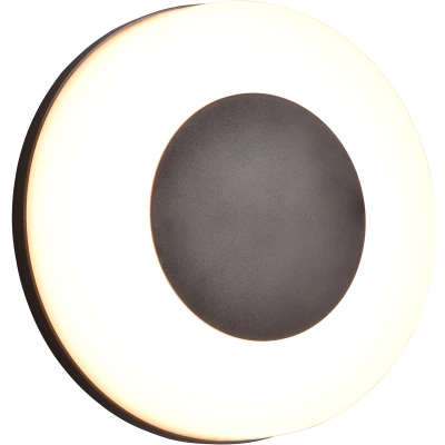 Afbeelding van Wandlamp Morena zwart R24246132